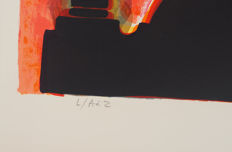 Frédéric MENGUY : Le déjeuner, Lithographie originale (photo de détail 6) - Crédit photo : Galerie Art.Paris