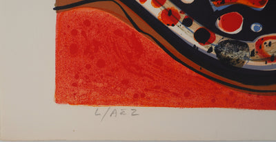 Frédéric MENGUY : Les voiliers, Lithographie originale (photo de détail 6) - Crédit photo : Galerie Art.Paris