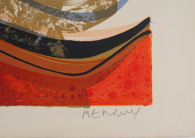 Frédéric MENGUY : Les voiliers, Lithographie originale (photo de détail 2) - Crédit photo : Galerie Art.Paris