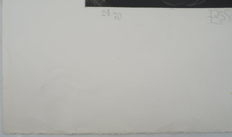 Pierre SPALAIKOVITCH : La luxure, Gravure originale (photo de détail 6) - Crédit photo : Galerie Art.Paris