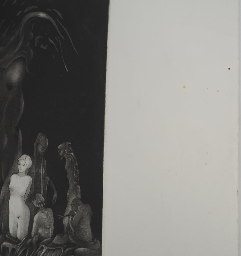 Pierre SPALAIKOVITCH : La luxure, Gravure originale (photo de détail 7) - Crédit photo : Galerie Art.Paris