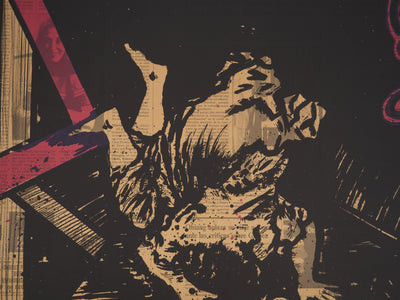 Claude HASTAIRE : L'actualité de Goya II, Lithographie originale (photo de détail 4) - Crédit photo : Galerie Art.Paris