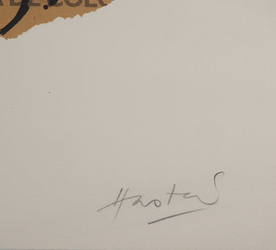 Claude HASTAIRE : L'actualité de Goya II, Lithographie originale (photo de détail 2) - Crédit photo : Galerie Art.Paris
