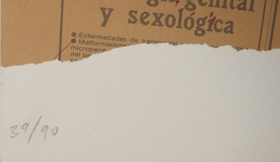 Claude HASTAIRE : L'actualité de Goya II, Lithographie originale (photo de détail 6) - Crédit photo : Galerie Art.Paris