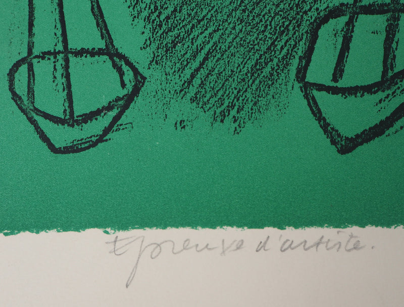 Guillaume CORNEILLE : Les douze signes du zodiaque, Lithographie originale (photo de détail 6) - Crédit photo : Galerie Art.Paris