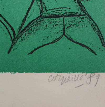 Guillaume CORNEILLE : Les douze signes du zodiaque, Lithographie originale (photo de détail 2) - Crédit photo : Galerie Art.Paris