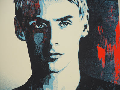 Shepard FAIREY : The Tranquility of Solitude (Paul Weller), Sérigraphie originale (photo de détail 7) - Crédit photo : Galerie Art.Paris