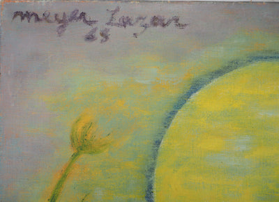 Meyer LAZAR : Soleil couchant, Lac de Galilée, Tableau original (photo de détail 2) - Crédit photo : Galerie Art.Paris
