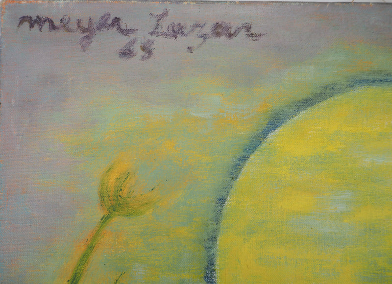 Meyer LAZAR : Soleil couchant, Lac de Galilée, Tableau original (photo de détail 2) - Crédit photo : Galerie Art.Paris