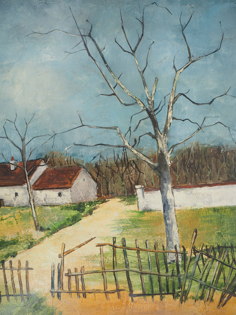 Victor VIKO : La campagne, Tableau original (photo de détail 4) - Crédit photo : Galerie Art.Paris
