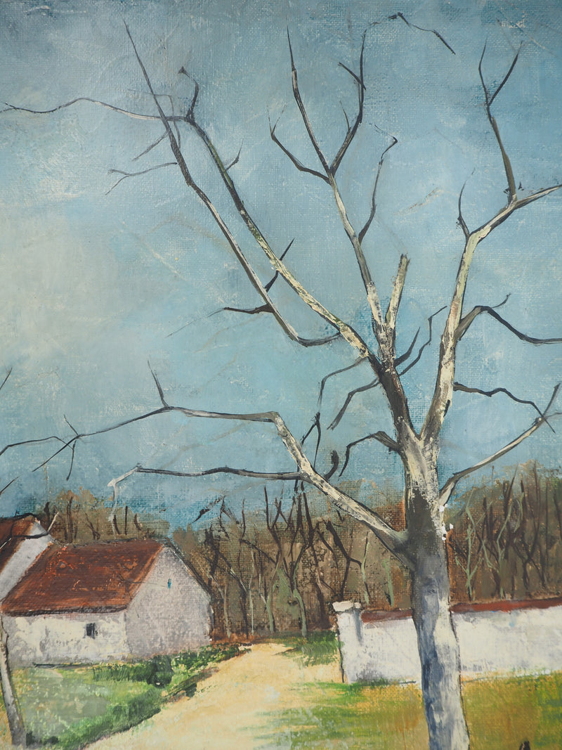 Victor VIKO : La campagne, Tableau original (photo de détail 5) - Crédit photo : Galerie Art.Paris