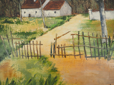 Victor VIKO : La campagne, Tableau original (photo de détail 7) - Crédit photo : Galerie Art.Paris