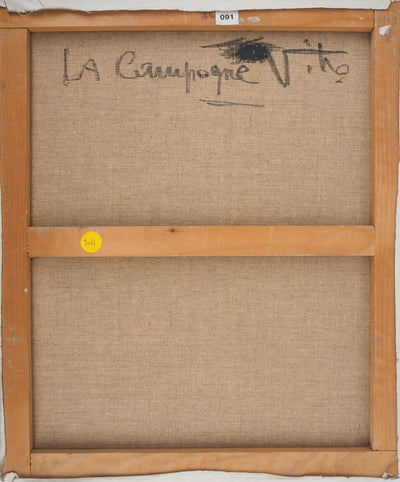 Victor VIKO : La campagne, Tableau original (photo de détail 8) - Crédit photo : Galerie Art.Paris