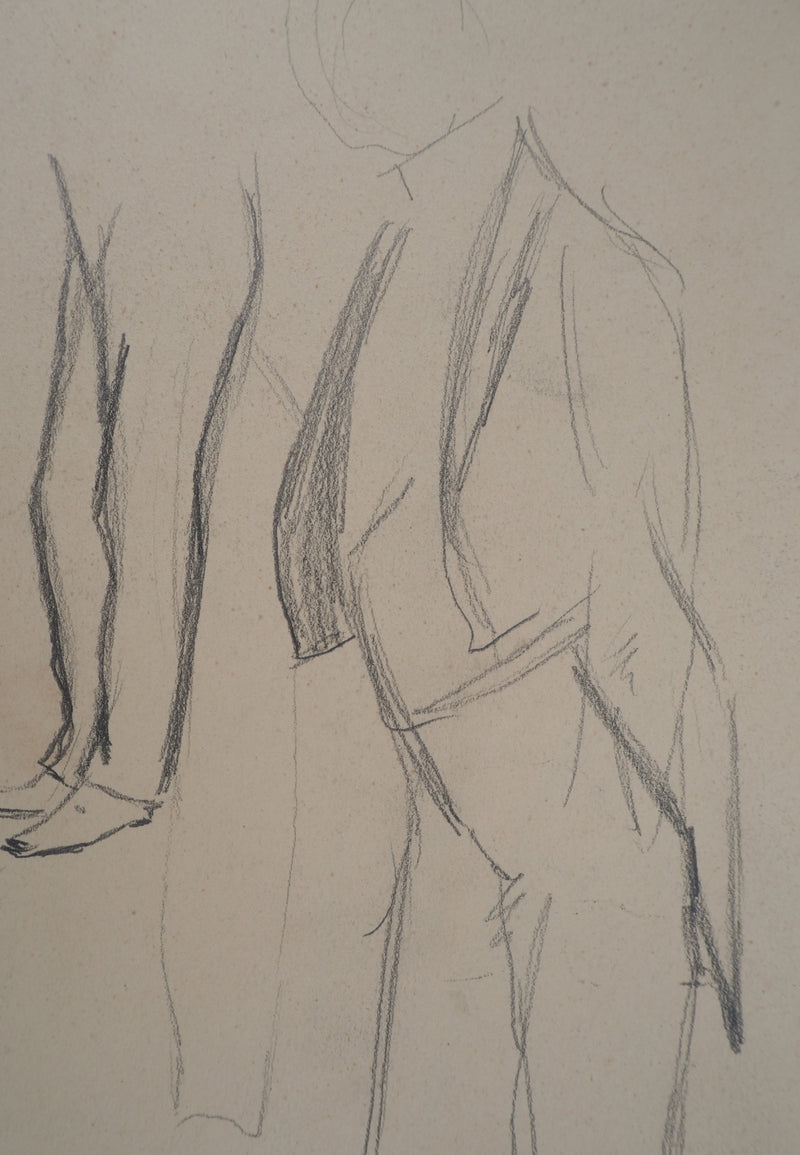 Léopold Franz KOWALSKI : Homme en smoking, c, Dessin original (photo de détail 6) - Crédit photo : Galerie Art.Paris