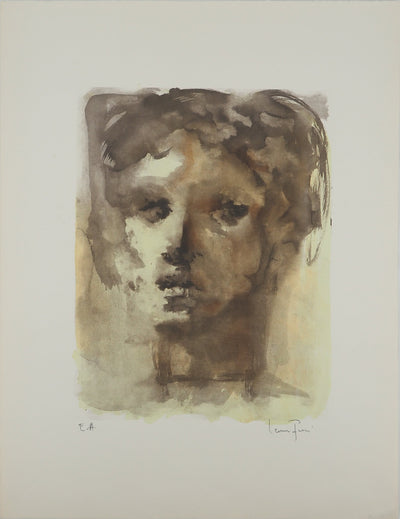 Leonor FINI : L'inquiétude, Lithographie originale (vue générale) - Crédit photo : Galerie Art.Paris