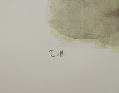 Leonor FINI : L'inquiétude, Lithographie originale (photo de détail 6) - Crédit photo : Galerie Art.Paris