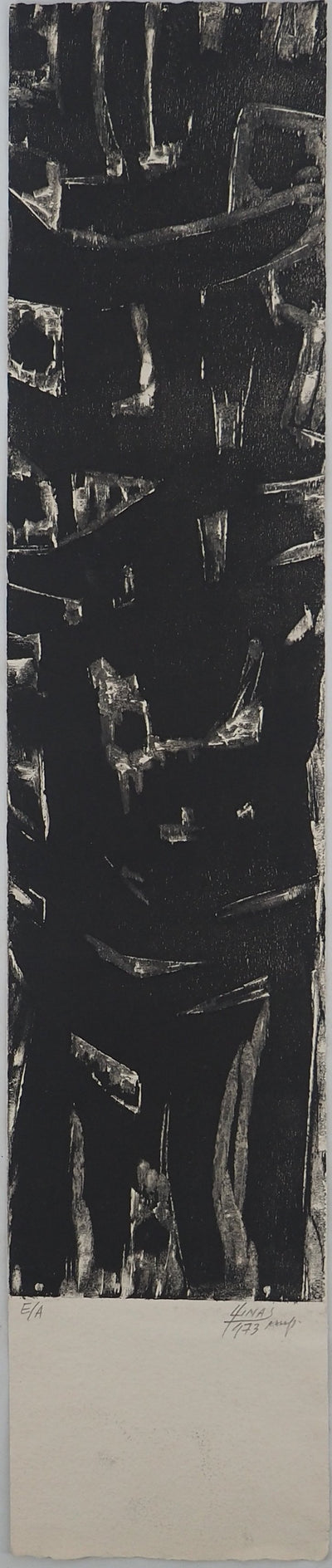 INCONNU : Hello, Gravure originale (vue générale) - Crédit photo : Galerie Art.Paris