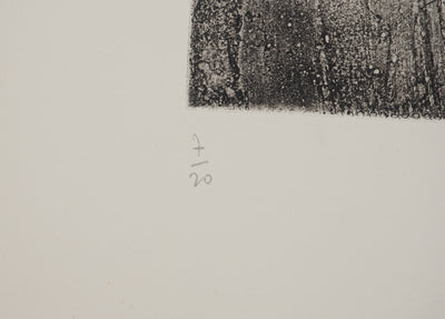 INCONNU : Au fil des mots, Gravure originale (photo de détail 5) - Crédit photo : Galerie Art.Paris