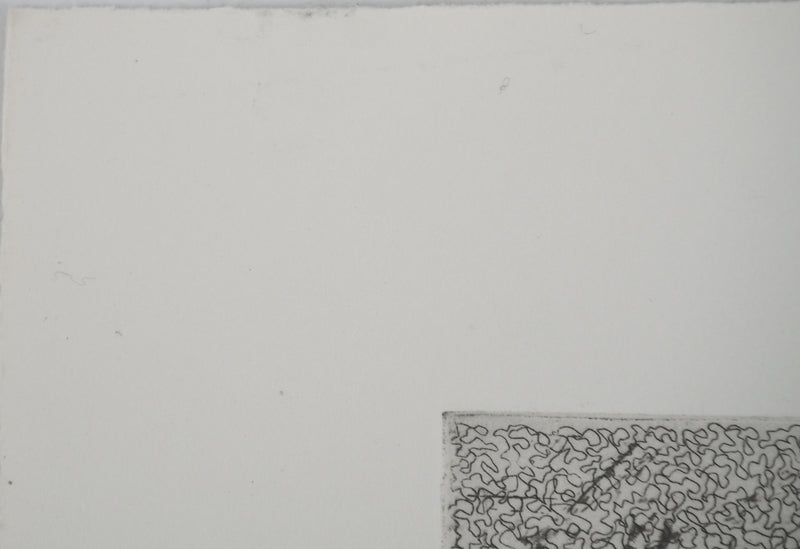 Serge ALLAIN : Composition abstraite, Gravure originale (photo de détail 6) - Crédit photo : Galerie Art.Paris