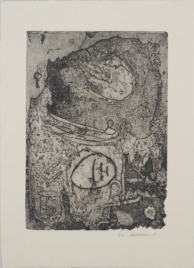 Roberto ALTMANN : Équilibre des ombres, Gravure originale (vue générale) - Crédit photo : Galerie Art.Paris