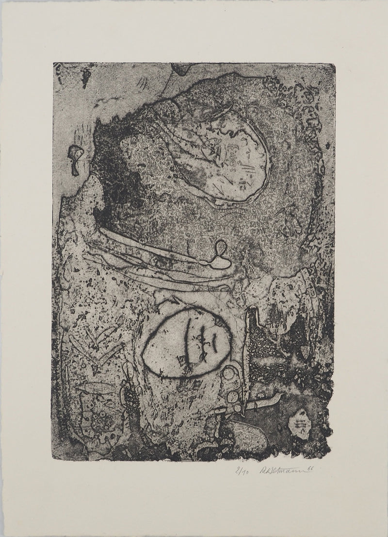 Roberto ALTMANN : Équilibre des ombres, Gravure originale (vue générale) - Crédit photo : Galerie Art.Paris