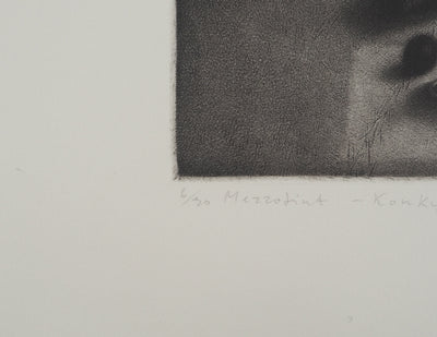 Erling Longva VALTYRSON : Nature morte aux coquillages, Gravure originale (photo de détail 5) - Crédit photo : Galerie Art.Paris