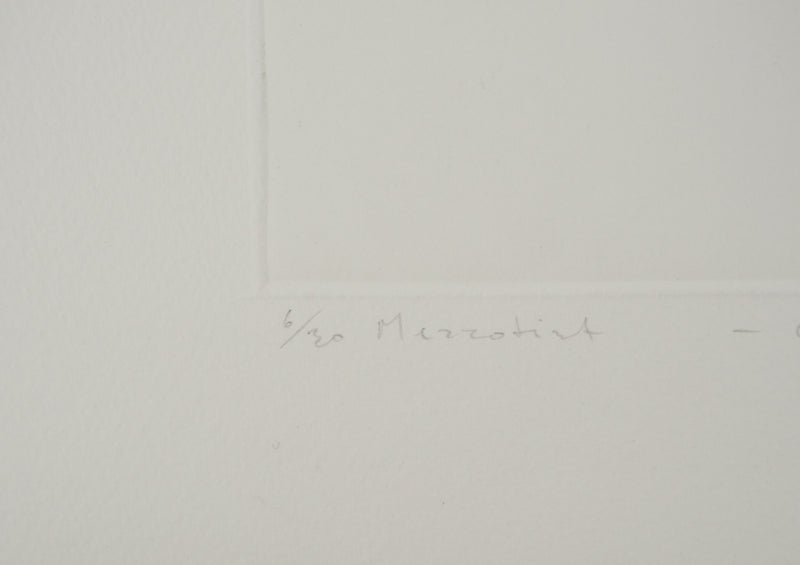 Erling Longva VALTYRSON : Nature morte à la chandelle, Gravure originale (photo de détail 5) - Crédit photo : Galerie Art.Paris