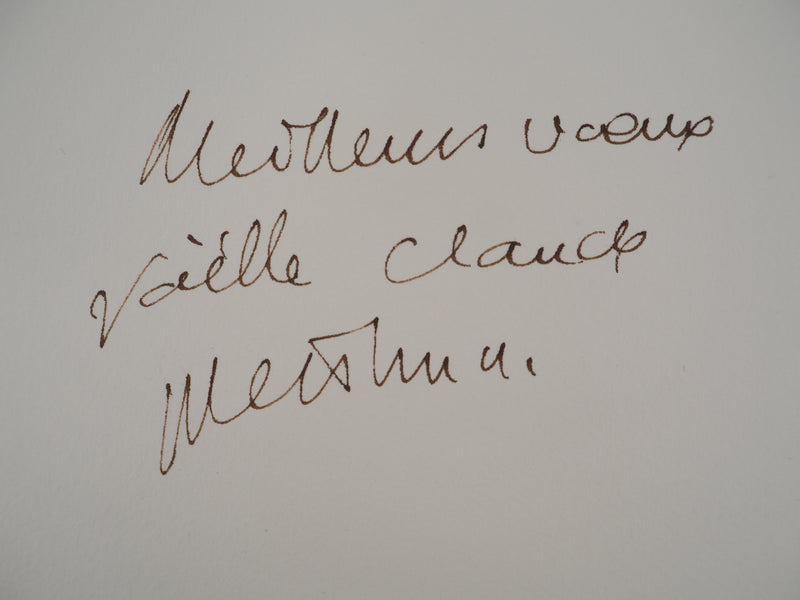 Claude WEISBUCH : Portrait de Victor Hugo, Lithographie originale (photo de détail 3) - Crédit photo : Galerie Art.Paris