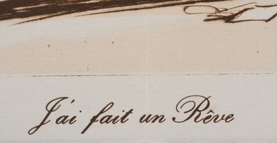 Claude WEISBUCH : J'ai fait un rêve, Lithographie originale (photo de détail 6) - Crédit photo : Galerie Art.Paris