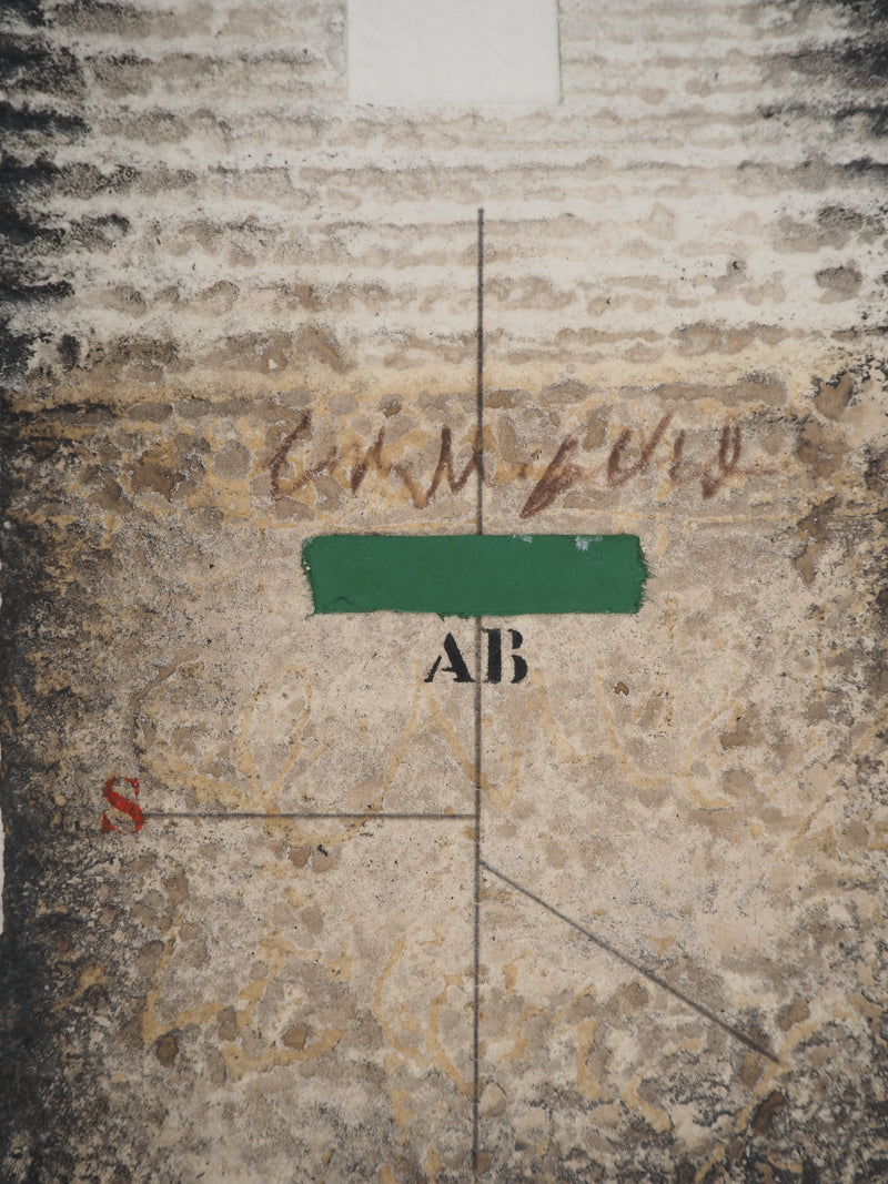James COIGNARD : Composition abstraite AB, Gravure originale (photo de détail 4) - Crédit photo : Galerie Art.Paris