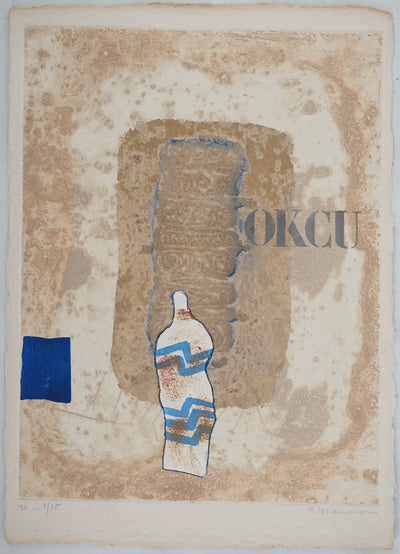 James COIGNARD : Nature morte à la bouteille, Gravure originale (photo de détail 3) - Crédit photo : Galerie Art.Paris