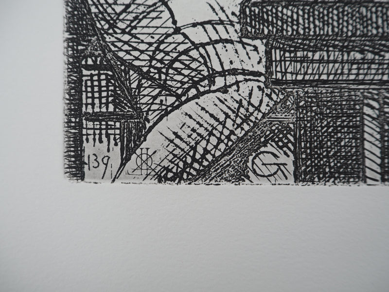 Marcel GROMAIRE : Estaminet, Gravure originale (photo de détail 3) - Crédit photo : Galerie Art.Paris