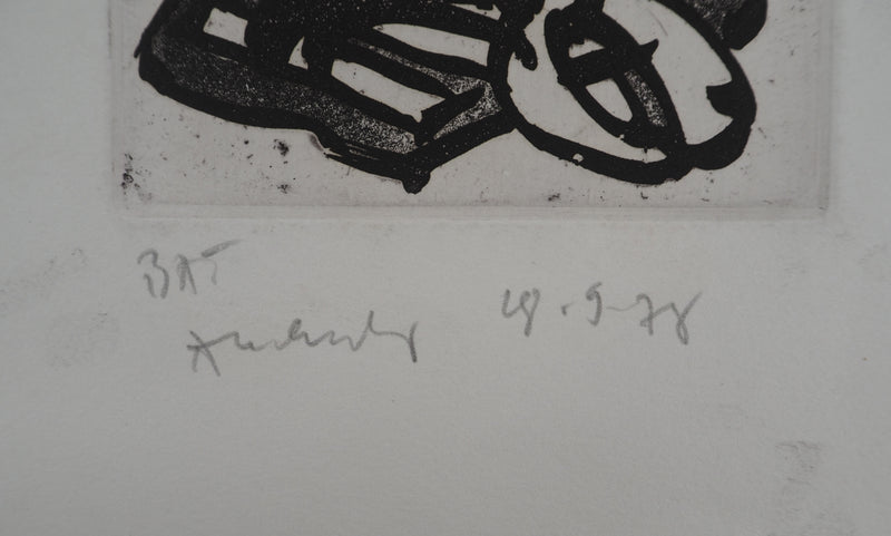 Pierre ALECHINSKY : Regard surréaliste, Gravure originale (photo de détail 3) - Crédit photo : Galerie Art.Paris