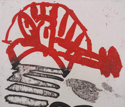 Pierre ALECHINSKY : Regard surréaliste, Gravure originale (photo de détail 4) - Crédit photo : Galerie Art.Paris