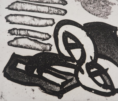 Pierre ALECHINSKY : Regard surréaliste, Gravure originale (photo de détail 5) - Crédit photo : Galerie Art.Paris