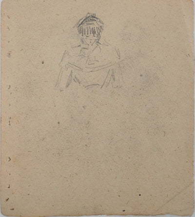 Louis HAYET : Croquis d'observation, Dessin original (photo de détail 5) - Crédit photo : Galerie Art.Paris
