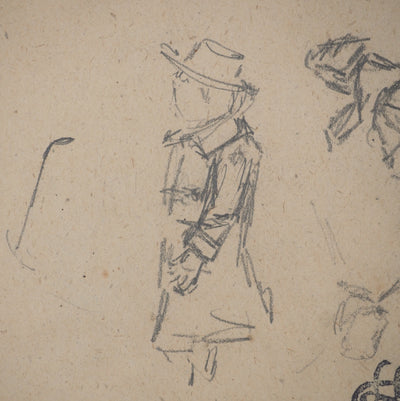 Louis HAYET : Dessin d'observation, Dessin original (photo de détail 4) - Crédit photo : Galerie Art.Paris