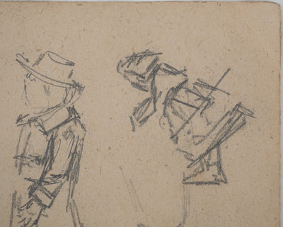 Louis HAYET : Dessin d'observation, Dessin original (photo de détail 5) - Crédit photo : Galerie Art.Paris