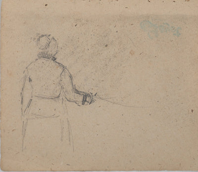 Louis HAYET : Dessin d'observation, Dessin original (photo de détail 8) - Crédit photo : Galerie Art.Paris