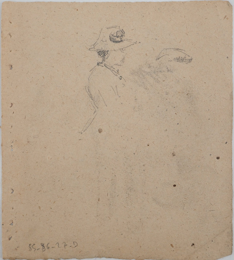 Louis HAYET : Les blanchisseuses, Dessin original (photo de détail 6) - Crédit photo : Galerie Art.Paris