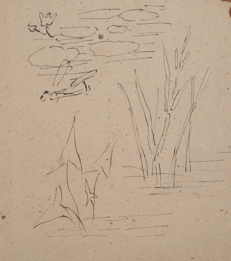 Louis HAYET : Paysage à l&