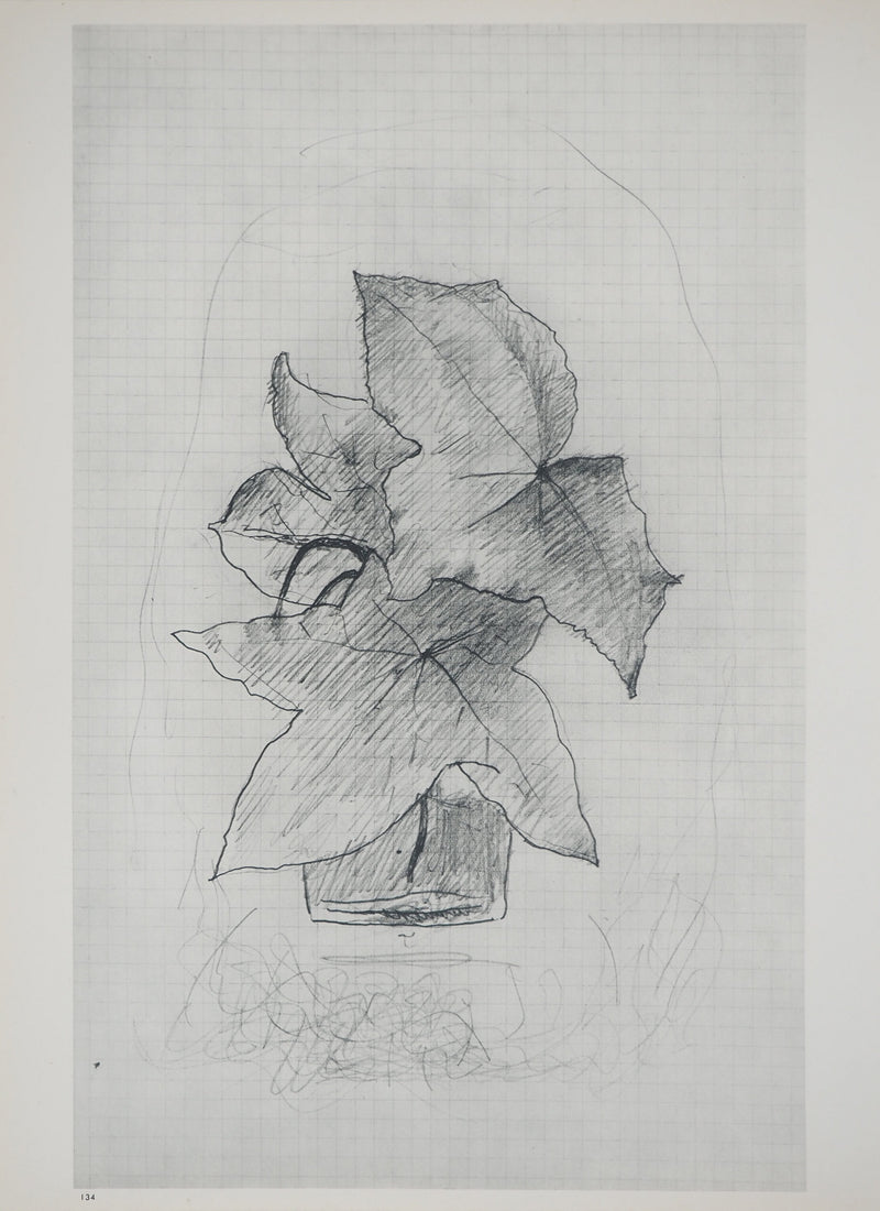 Georges BRAQUE : Fleurs de champs, Héliogravure originale (photo de détail 7) - Crédit photo : Galerie Art.Paris