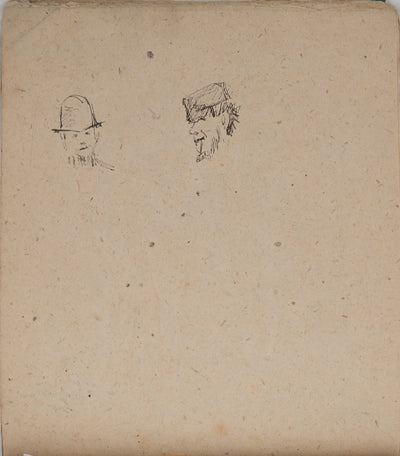 Louis HAYET : Croquis d'observation, Dessin original (photo de détail 4) - Crédit photo : Galerie Art.Paris
