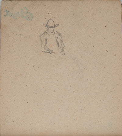 Louis HAYET : Le cocher, Dessin original (photo de détail 6) - Crédit photo : Galerie Art.Paris