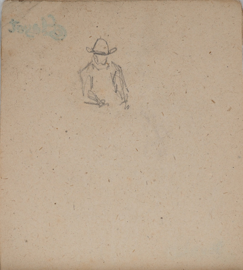 Louis HAYET : Le cocher, Dessin original (photo de détail 6) - Crédit photo : Galerie Art.Paris