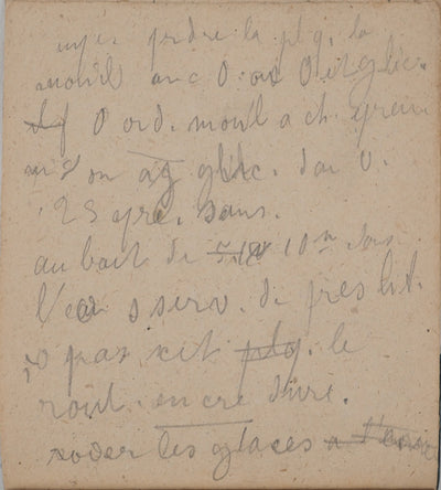 Louis HAYET : Ecriture manuscrite, Dessin original (photo de détail 5) - Crédit photo : Galerie Art.Paris