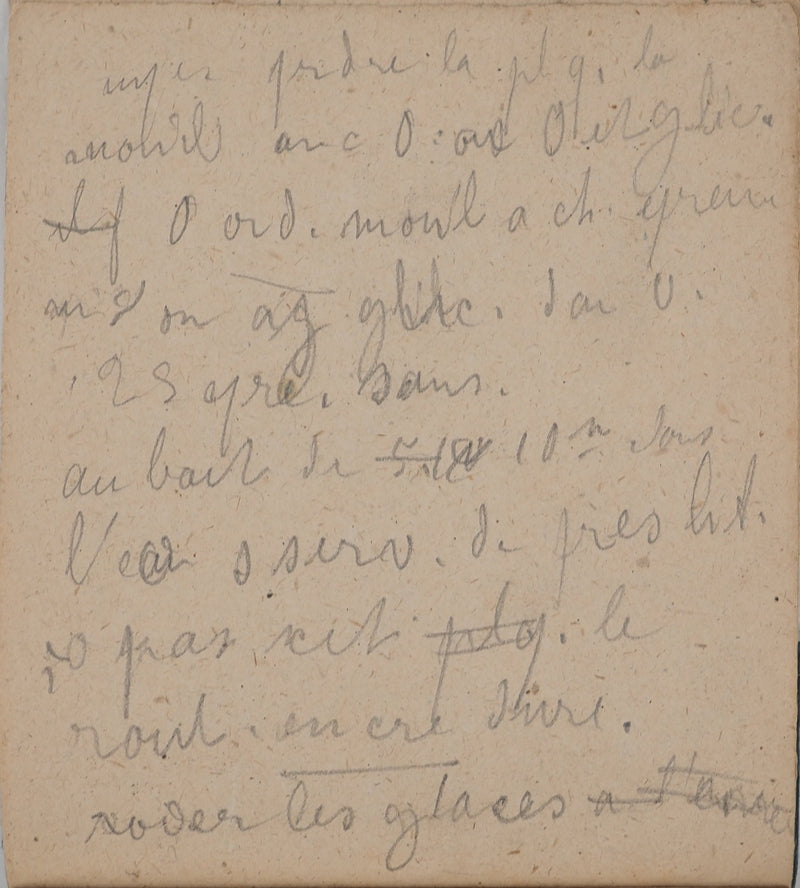 Louis HAYET : Ecriture manuscrite, Dessin original (photo de détail 5) - Crédit photo : Galerie Art.Paris