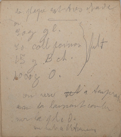 Louis HAYET : Ecriture manuscrite, Dessin original (photo de détail 8) - Crédit photo : Galerie Art.Paris