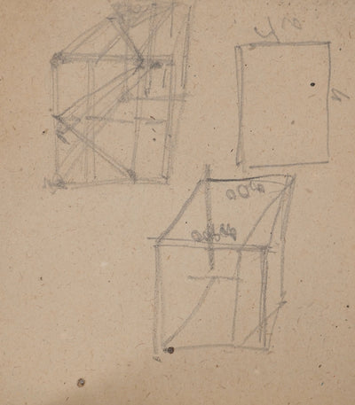 Louis HAYET : Jeune femme élégante, Dessin original (photo de détail 2) - Crédit photo : Galerie Art.Paris
