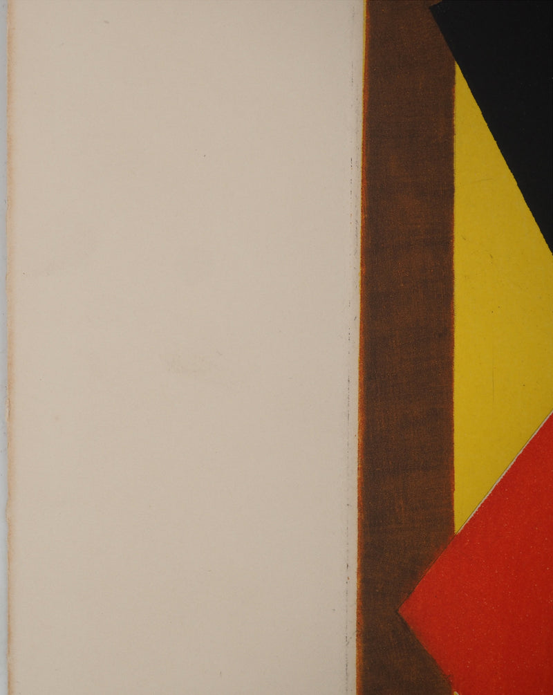 Jacques VILLON : Composition géométrique, Gravure originale (photo de détail 7) - Crédit photo : Galerie Art.Paris